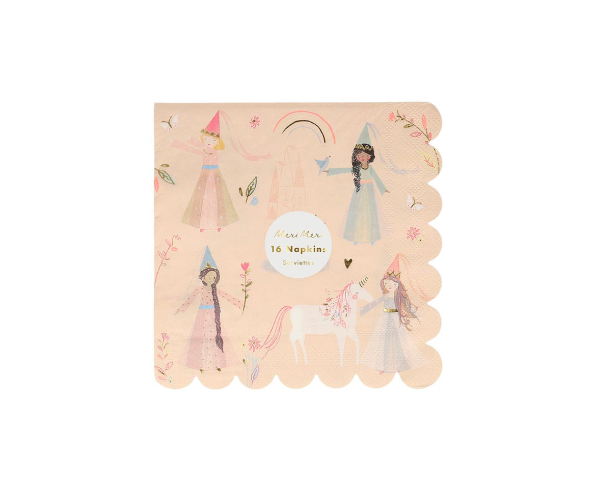 Princess napkins