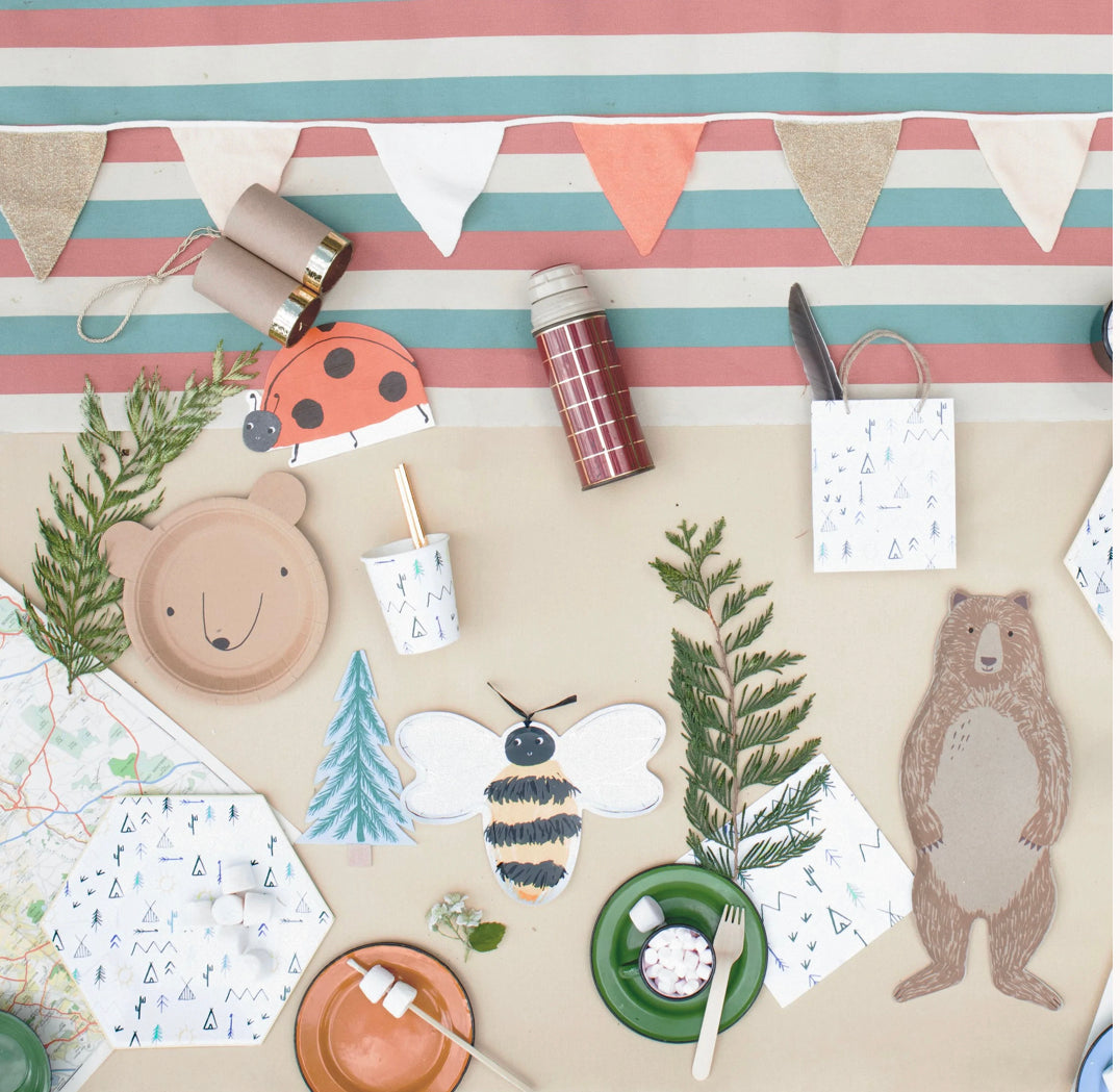 Grandes assiettes ours