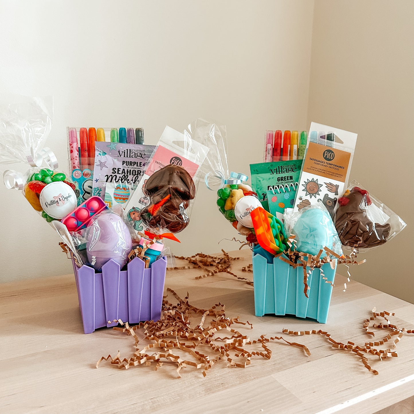 Panier surprise de pâques