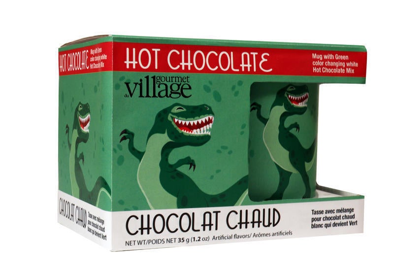 Ensemble tasse cadeau dinosaure