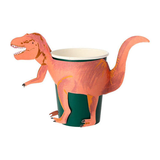 Verres dinosaures t-rex