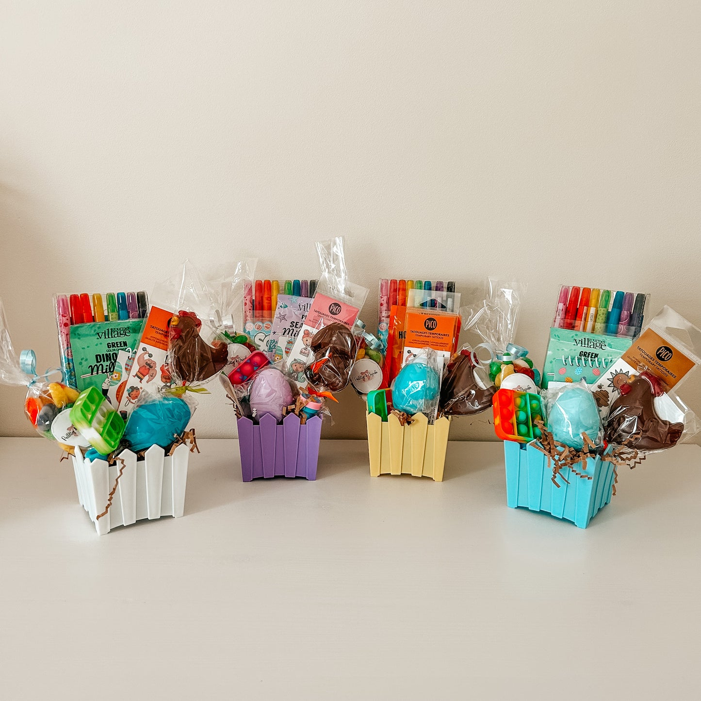 Panier surprise de pâques