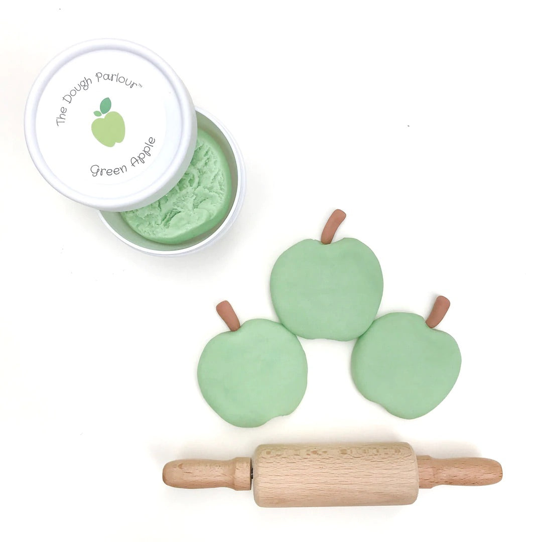 Pâte à modeler pomme verte