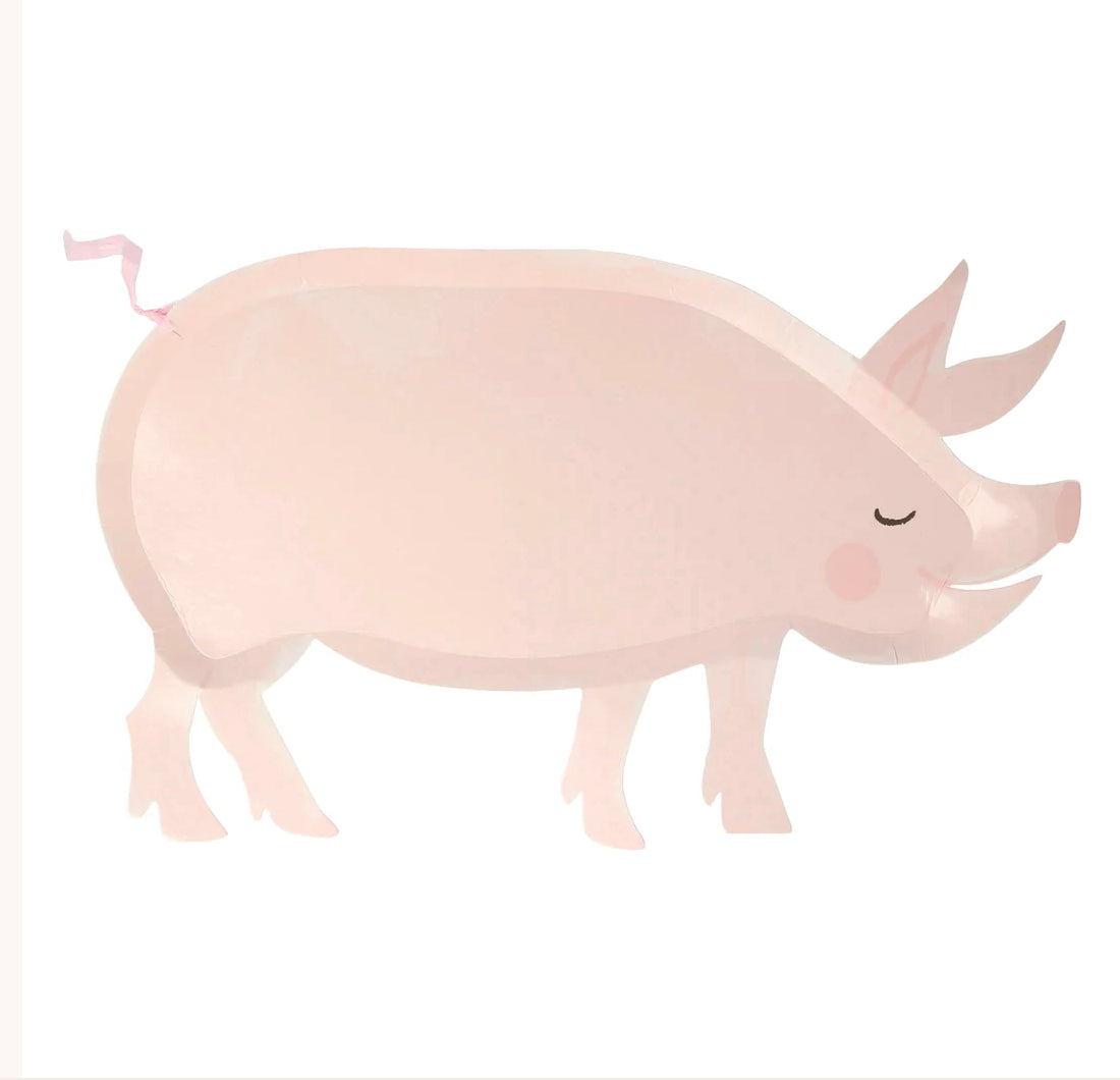 Assiettes cochon