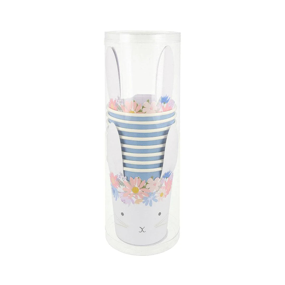 Verres de lapin de Pâques de printemps Meri Meri