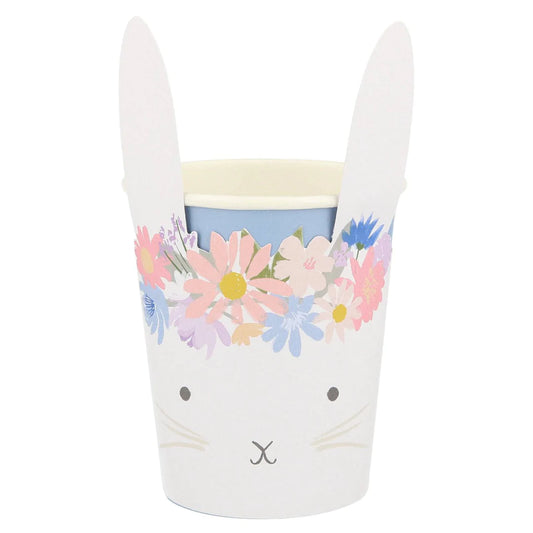 Verres de lapin de Pâques de printemps Meri Meri