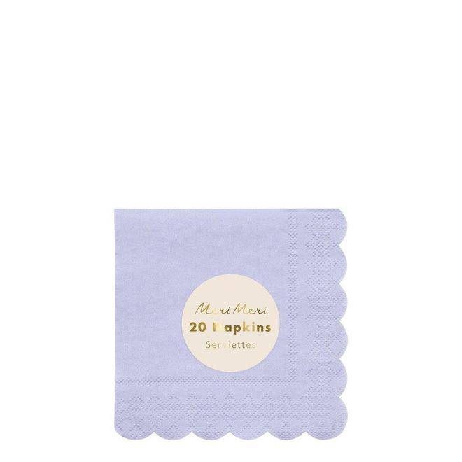 Petite serviette bleu