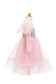 Robe princesse rose (3 à 8 ans)