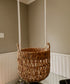 Grand panier  en rotin pour location
