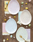 Serviettes gingham pastel ( 4 couleurs )