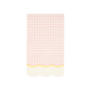 Serviettes gingham pastel ( 4 couleurs )