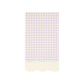 Serviettes gingham pastel ( 4 couleurs )