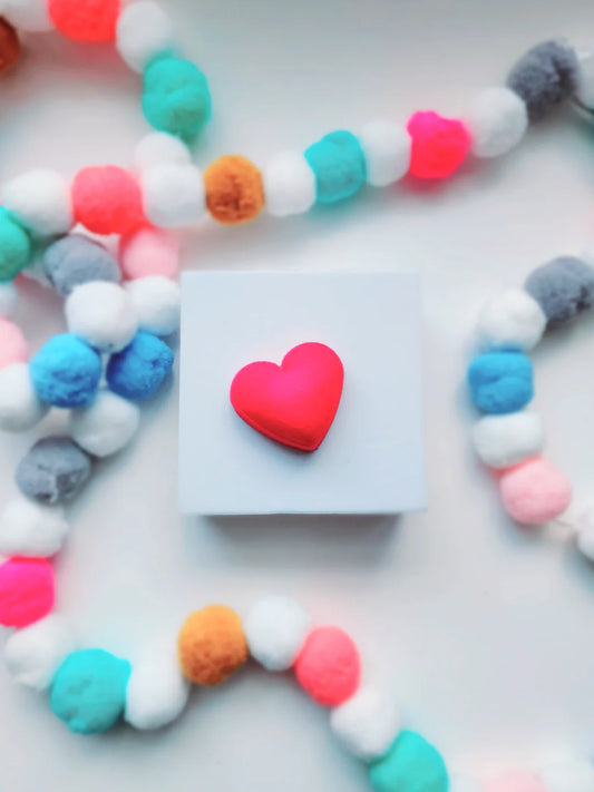 Bombe petit coeur rouge