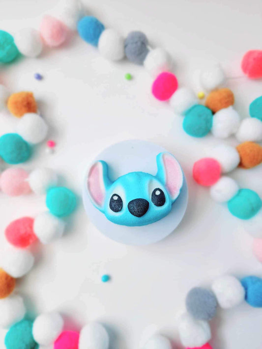 Bombe de bain moussante stitch