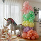 Ballon licorne sur pied