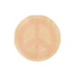 Serviettes peace and love