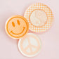 Serviettes peace and love