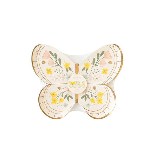 Assiettes Papillons