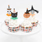 Ensemble pour cupcake Halloween Vintage (ensemble de 24 toppers)