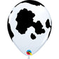 11" Ballon en latex imprimer vache