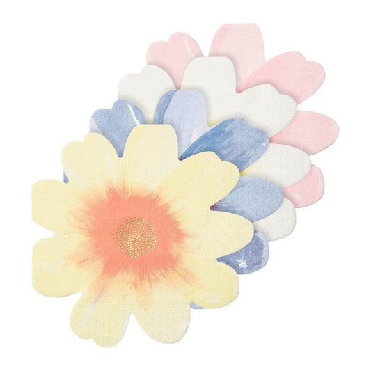 Flower napkins
