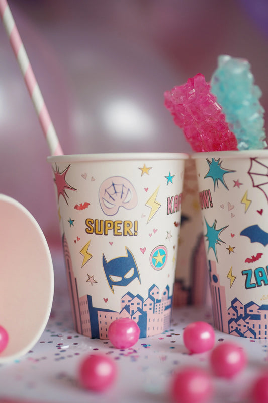 Verres super-héros