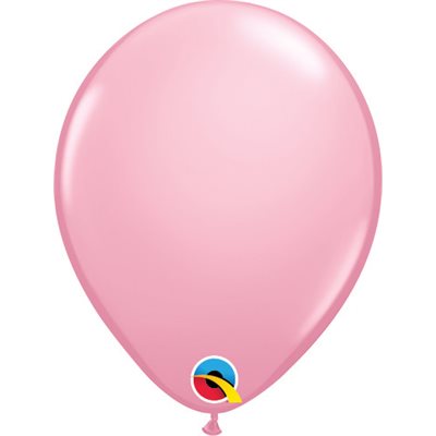 5" Ballon en latex rose standard
