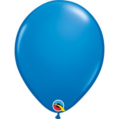 16" Ballon en latex bleu standard