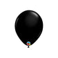 5" Ballon en latex noir