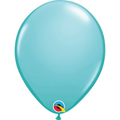 16" Ballon en latex bleu caraïbe