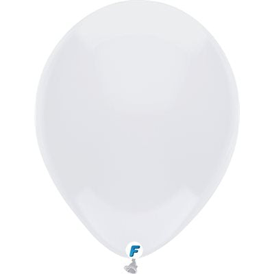12" Ballon en latex blanc