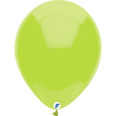 12" Ballon en latex vert lime