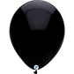 11" Ballon en latex noir