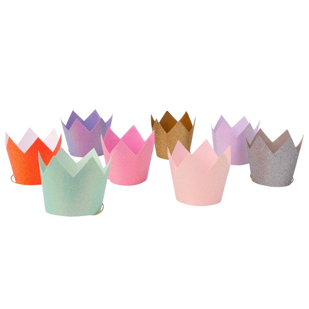 multicolored crowns
