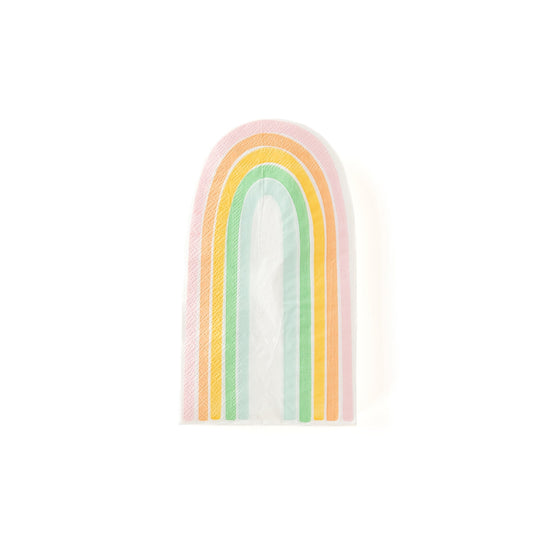 rainbow napkins