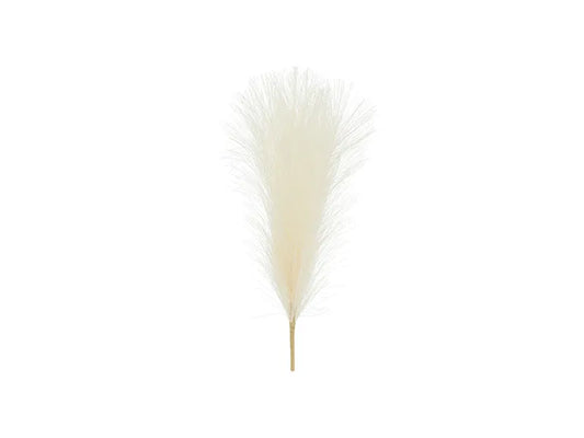 Herbes de pampa artificielles, 10x45 cm, crème légère