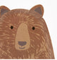 Grandes assiettes ours