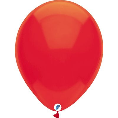 12"  ballon rouge