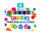 Ens chunkies. 6 bâton de peinture- métalique