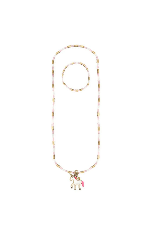 Collier et bracelet licorne