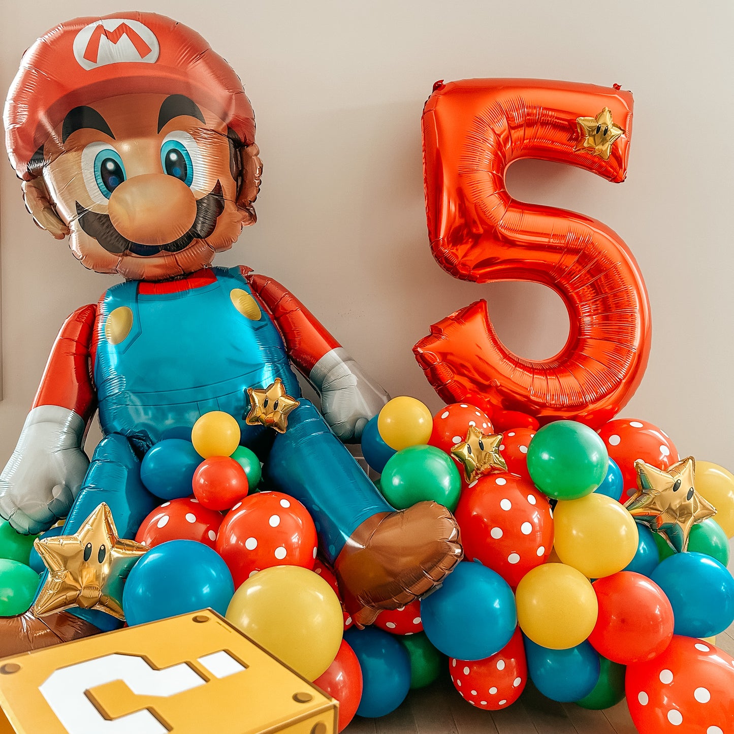Géant ballon Mario 60"
