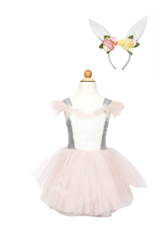 Robe lapin  avec serre-tête (3 à 6 ans)