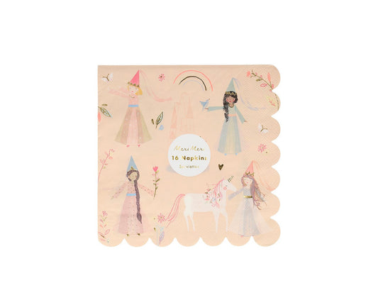 Serviettes princesses