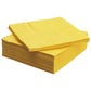 Serviette uni jaune pâle