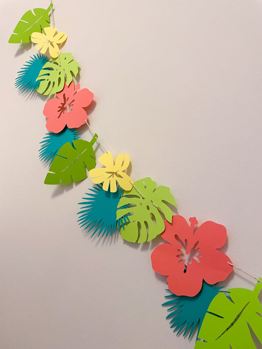 Guirlande tropicale