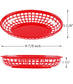 Panier de service alimentaire en plastique Fiesta