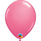 5" Ballon en latex rose fuschia pastel
