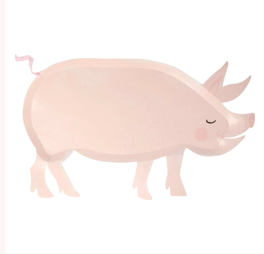 Assiettes cochon