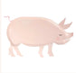 Assiettes cochon