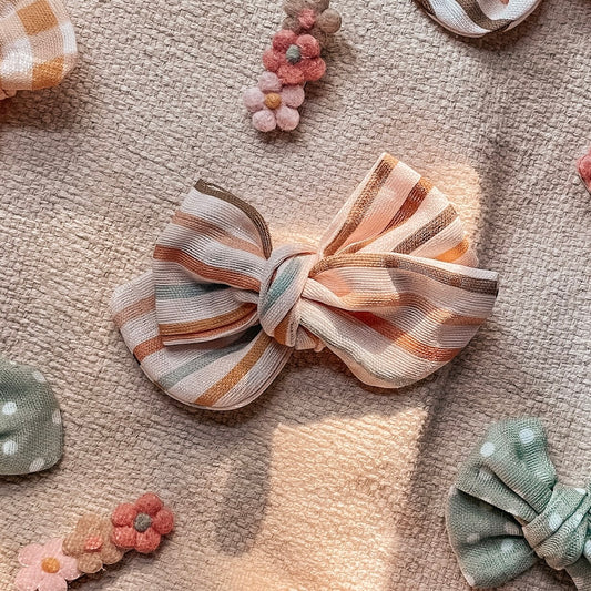 Boucle oversize lignée